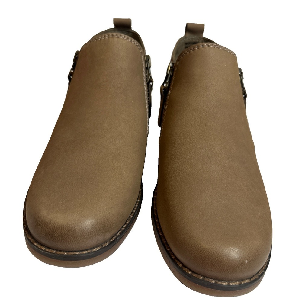 Hush Puppies Women's Mazin Cayto Ankle Boot Brown Size 8.5 Wide Large